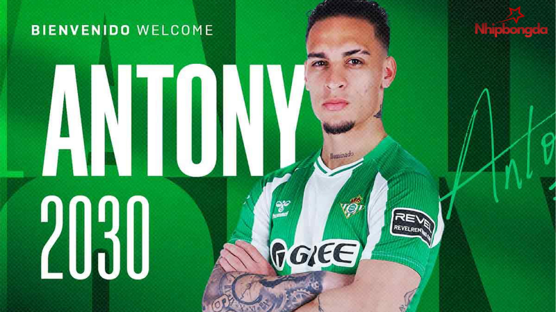 Phong độ hiện tại của Antony sau chuyển nhượng