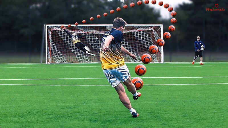 Sút bóng lắc lư thường dùng cho các tình huống cố định