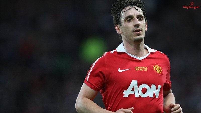 Hậu vệ phải Gary Neville